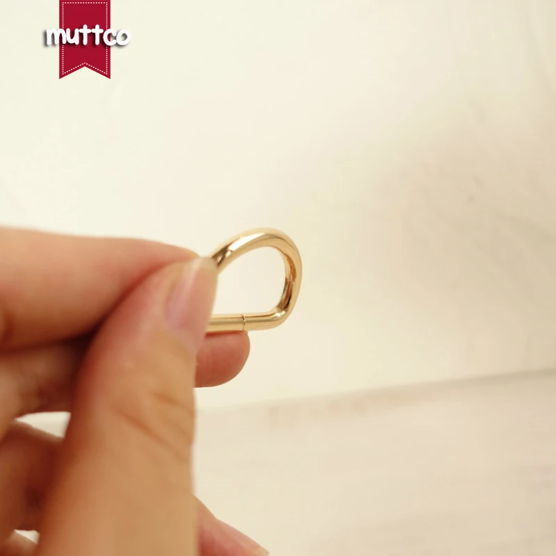 DIY для собачьего ошейника 2 5 см несваренные Кольца Dee d кольца тесьмы шитья