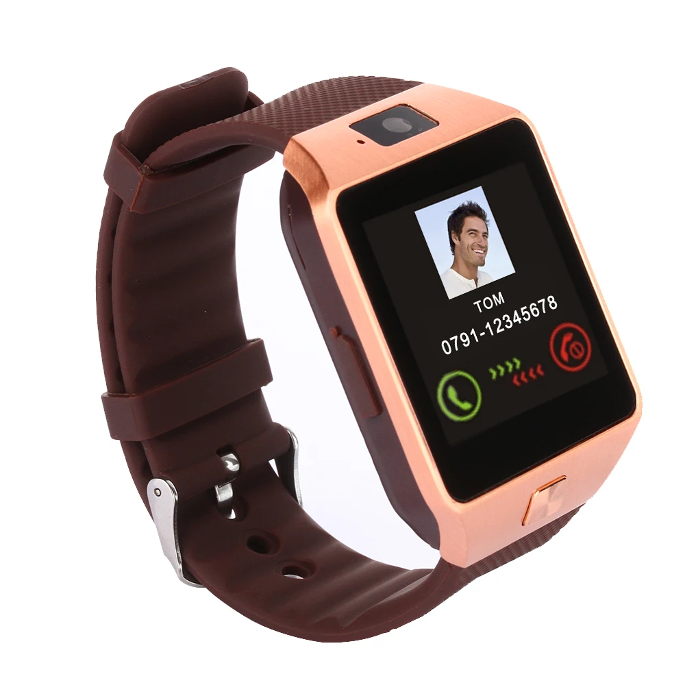 2016 New font b Smart b font font b Watch b font dz09 With Camera Bluetooth