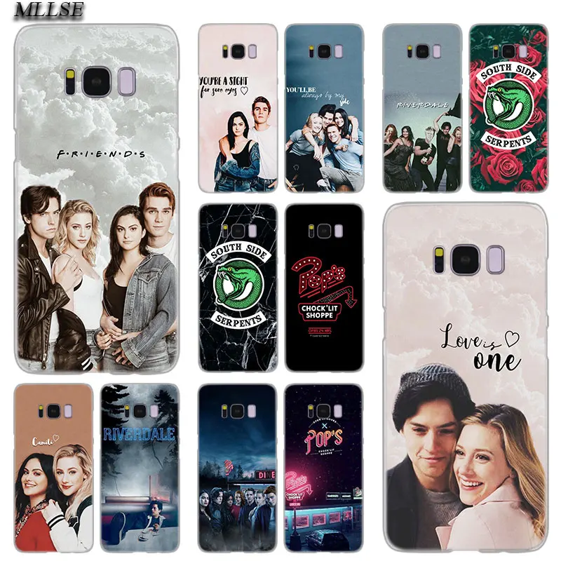 

MLLSE Riverdale South Side Serpents Transparent Case Cover for Samsung Galaxy S10 Lite S9 S8 Plus S7 S6 Edge S5 S4 Mini Cover
