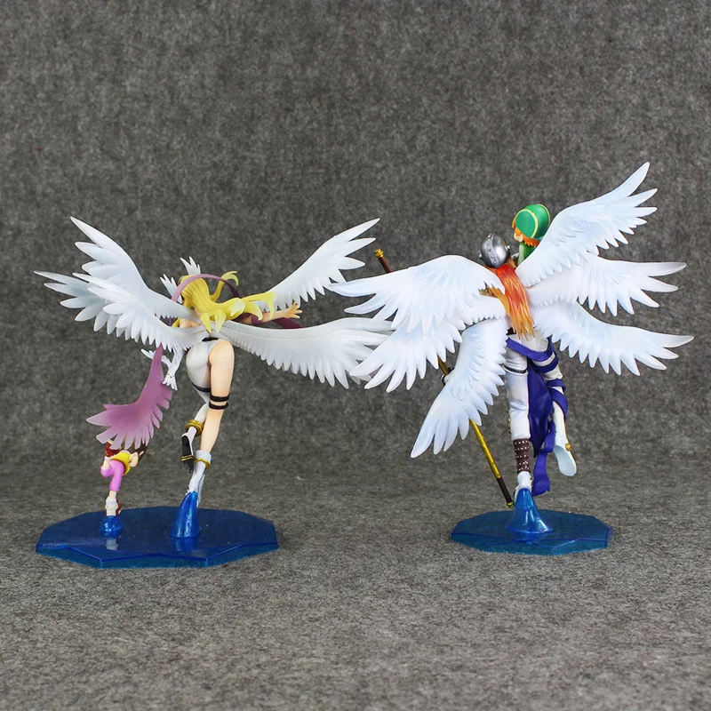 Аниме Приключения Дигимонов Angemon Angewomon рисунок Takaishi Takeru Ягами Hikari ПВХ модель игрушки коллекционные куклы