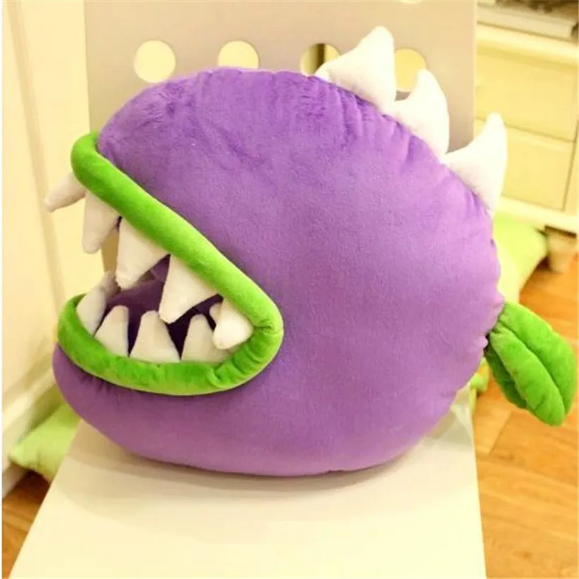 

plants vs zombies 2 plush toy 45*45cm stuffed toys zombies Plants characters Piranha Doll toy set baby lovely birthday gift