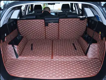 

Full Rear Trunk Tray Liner Cargo Mat Floor Protector foot pad mats for 15-18 Kia Sorento 2015 2016 2017 2018 5/7seats(6colors)
