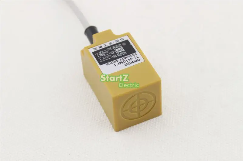 Выключатель с нормально замкнутыми контактами постоянного тока 2 провода 10 мм квадратный подход Сенсор Индуктивный бесконтактный выключатель 6-36VDC TL-N10MD2