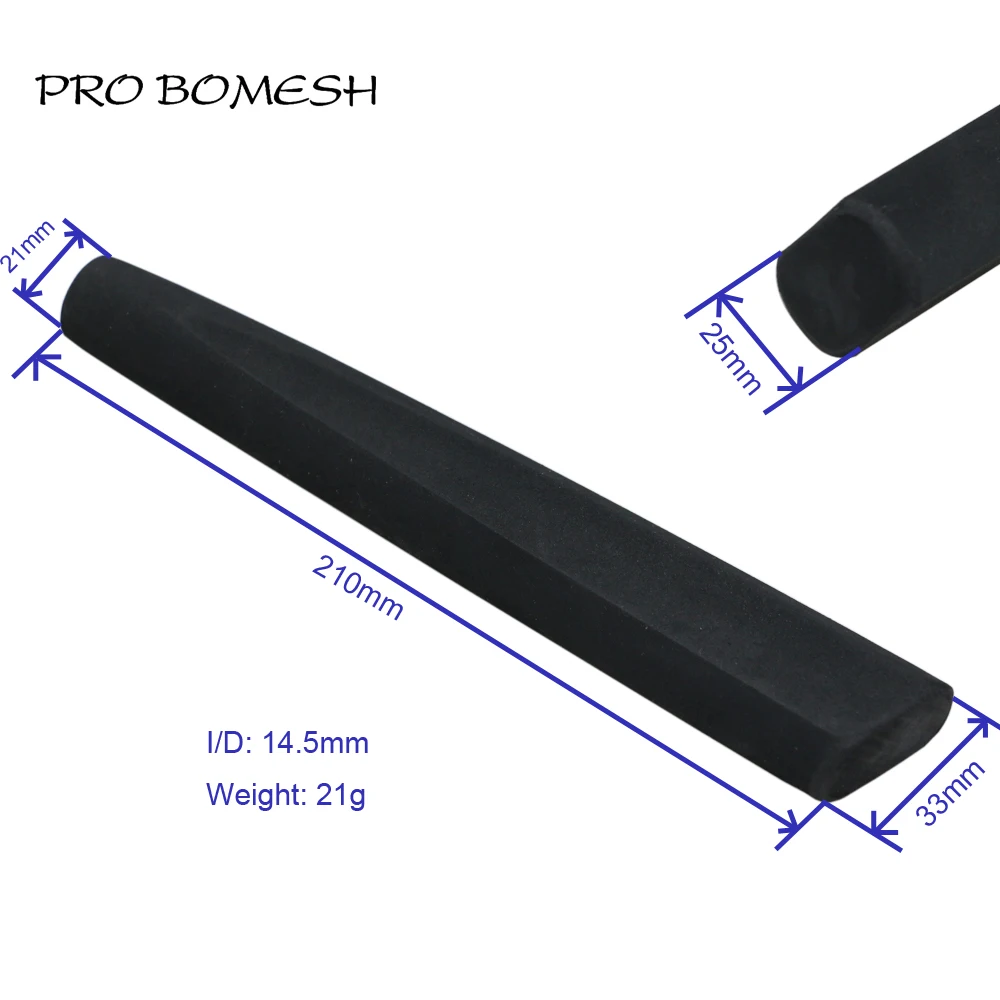 Pro Bomesh 3 шт./комплект 21 см EVA задняя рукоятка для спиннинга литья лодочное удилище DIY материал для сборки удочки Ремонт компонентов