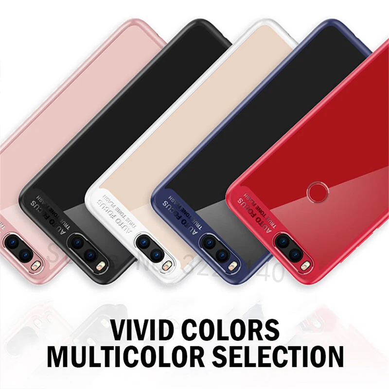 Transparent Protective Cover Cases For Xiaomi A1 MI 5X Full TPU&Acrylic Transparent Back Case For Xiaomi 5X mia1 mi5x Shell Capa2