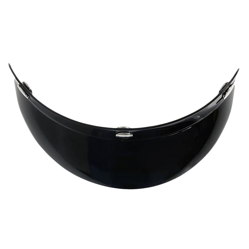 

Hot Universal 3 Snap Visor Face Shield Lens For Motorcycle Helmets Open Face