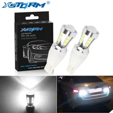 W16W LED 전구 캔버스 오류 없음, T15 LED 1000LM 웨지 후진 조명, 921 912 자동차 전구, 자동차 램프, 흰색 6000K 12V, 2 개