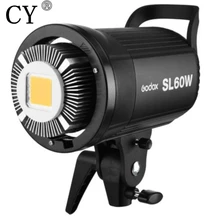 Godox SL-60W Continu Studio LED Vidéo Lumière Bowens Mont w/À Distance 3200 K Jaune Version pour le Mariage