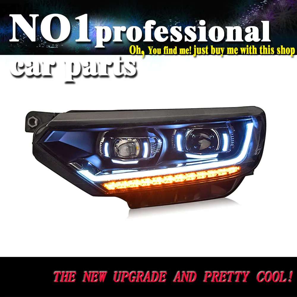 1 Set 2 Pcs Car Head lamp 2016 2017 for VW Passat B8 EUR Version