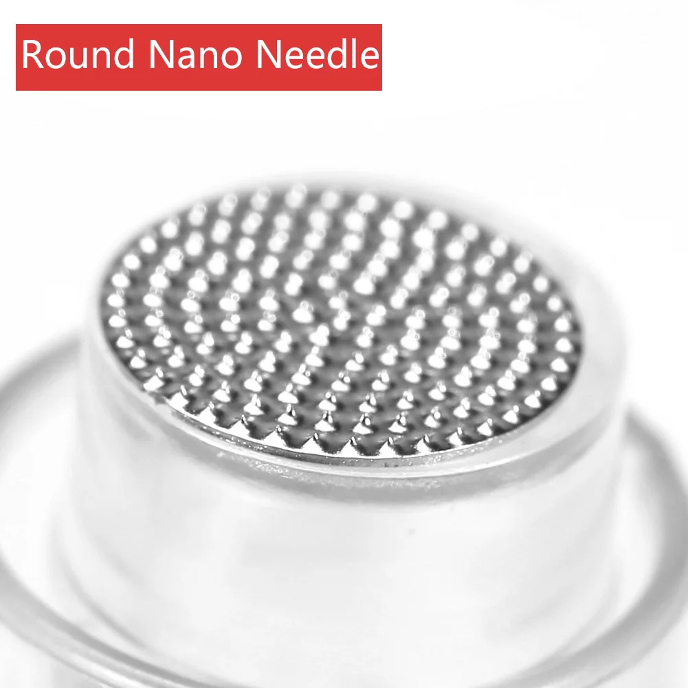 100 шт Электрический автоматический нано микроиглы для тату картридж для байонета Дерма Dr ручка для бровей подводка для глаз кожи макияж иглы - Габаритные размеры: Round Nano
