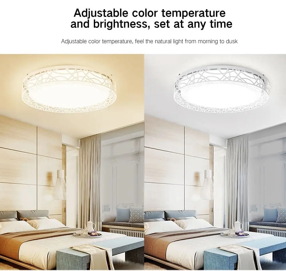 Original Xiaomi Mijia Yeelight YILAI YIXD06Yl 32W 430 Hollow Design LED Smart Ceiling Light for MI