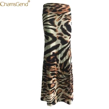 Женская Цыганская длинная трикотажная длинная юбка Женская Макси юбка с принтом юбки обтягивающая юбка-макси Женская длинная для Apr