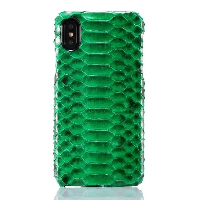 Чехол-накладка из натуральной кожи питона для iphone X 5 8 дюйма чехол-накладка |