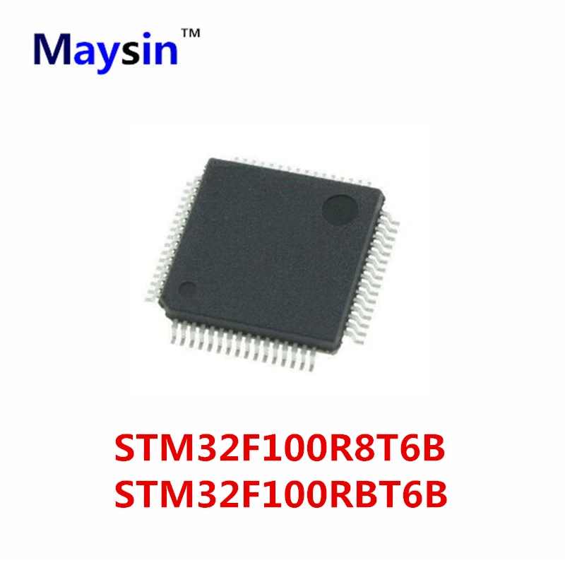 

10PCS STM32F100R8T6B STM32F100R8 STM32F100 32F100R8 STM32F100R8T6 STM32F100RBT6B STM32F100RB 32F100RB STM32F100 QFP64