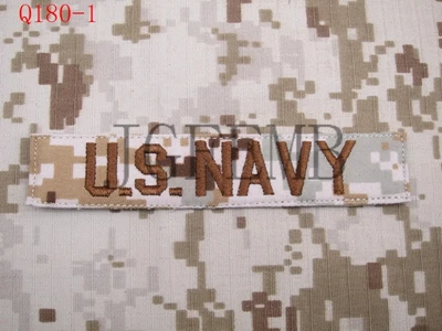 Цифровая пустыня пользовательское имя ленты нагрудные ленты услуги ленты боевой дух тактические военные вышивки патч значки