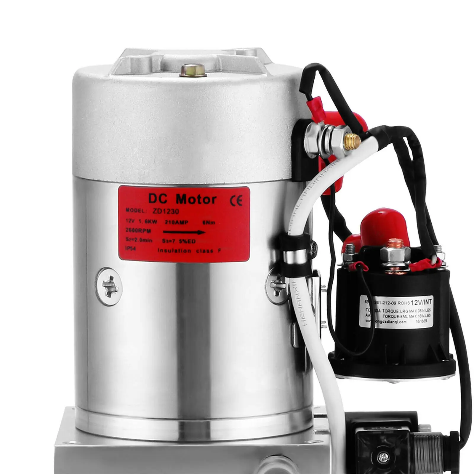 Standard duty 12VDC Motor  Hydraulic Power Unit, Hydraulic Pump 2000W Truck, Tipper, Trailer 4L