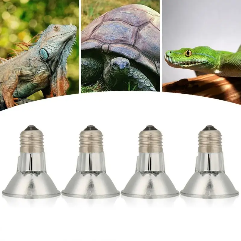 

1pc Terrariums Halogen Light UVA UVB Pet Reptile Heating Full Spectrum Sunning Lamps for Tortoise Lizard Durable E27 AC220v