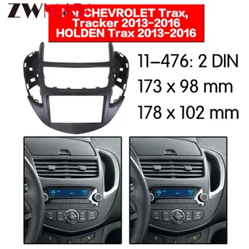 

Car DVD Player frame For 2013-2016 Chevrolet Trax 2DIN Auto AC Black LHD RHD Auto Radio Multimedia NAVI fascia