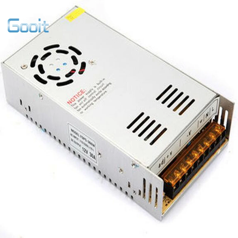 Led strip lights driver 360W 12V 30A AC/DC Power Supply Charger