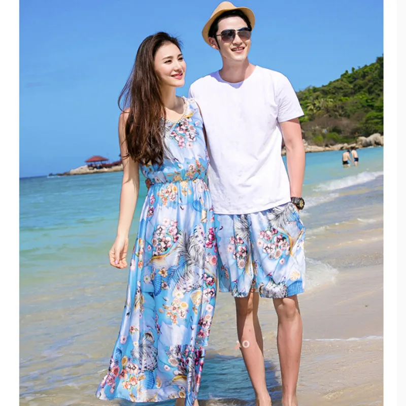 beach couple dress