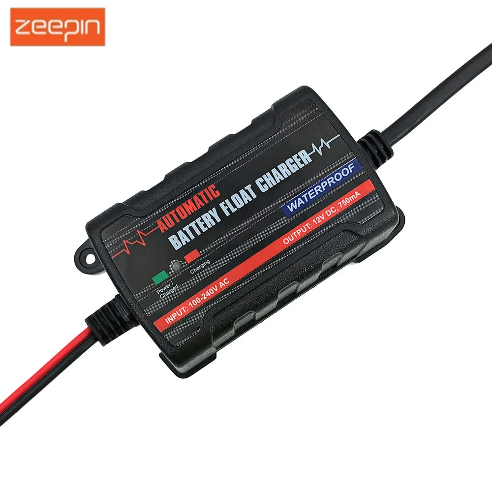 Designed For Motorcycle Style Battery Automatic Smart 12 V Trickle Charger