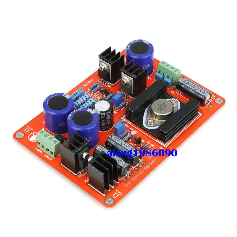 

DIYERZONE Высокое напряжение + нить Регулируемая плата питания для трубки Preamp DIY L12-41