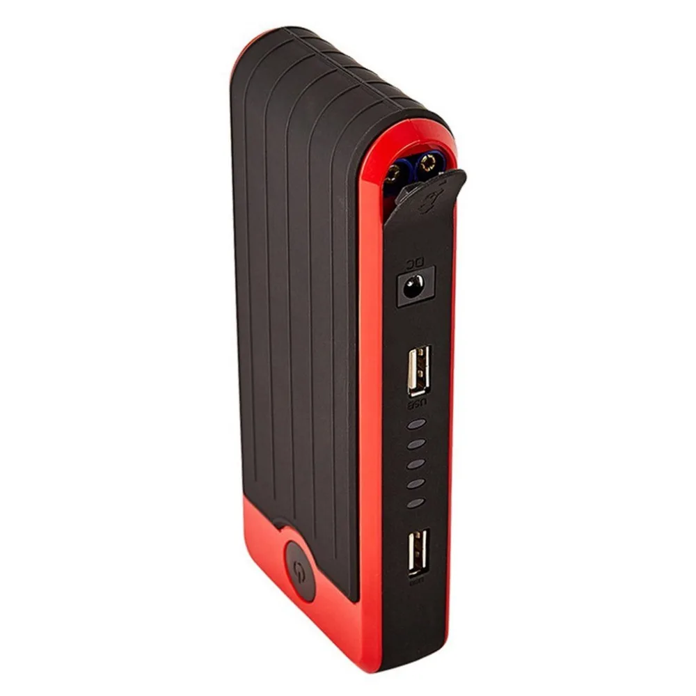 Mini 1set Car jump starter Power Bank Emergency Portable Source Digital Device Power Supply 12000mAh With LED Flashlight