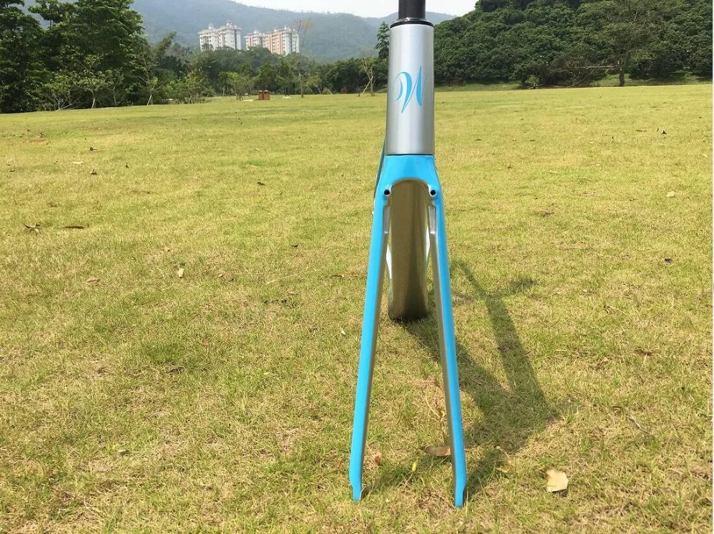Top fast delivery time!Pu technology new color direct mount brake blue sliver matte or glossy finish bike carbon frame road,free EMS 5