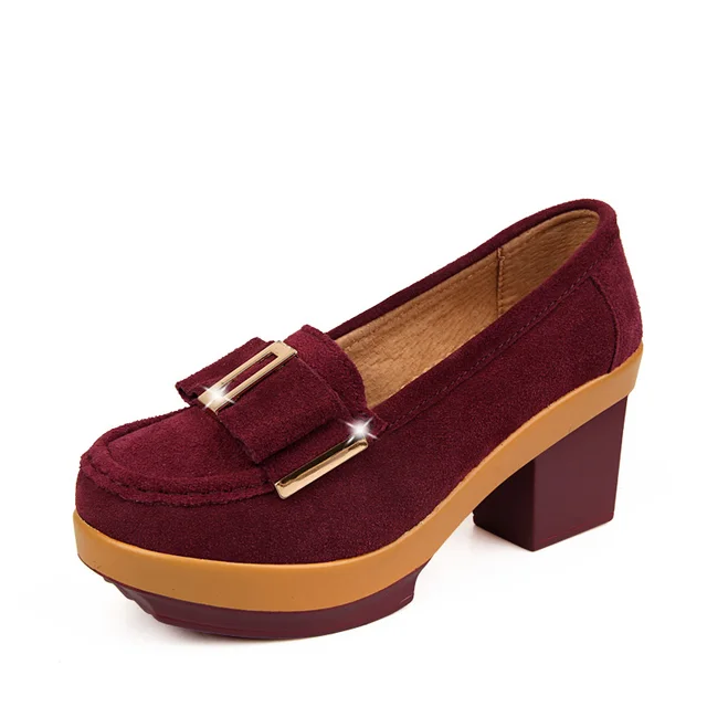 Pigskin Suede Women Shoes Pigskin Suede Women Shoes