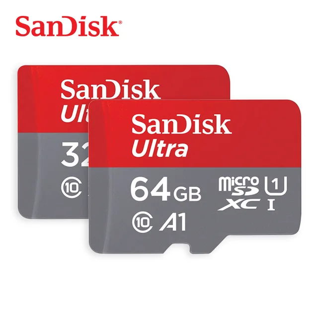 Best Offers SanDisk Ultra Memory Card microSDHC/microSDXC UHS-I C10 U1 A1 Trans Flash Card 16GB 32GB 64GB 128GB 100MB/s with Adapter TF Card Best Offers SanDisk Ultra Memory Card microSDHC/microSDXC UHS-I C10 U1 A1 Trans Flash Card 16GB 32GB 64GB 128GB 100MB/s with Adapter TF Card