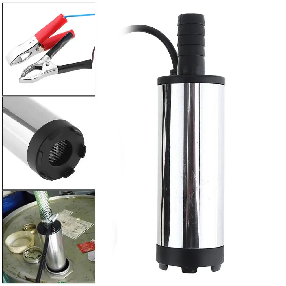 12v pompe immergée pour avec filtre pour diesel pétrole fuel pompe à eau