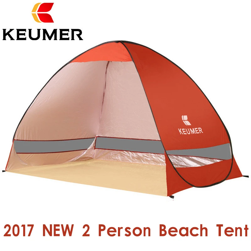 Ultra-l/éger avec Base Extensible Jardin Petit Pack Bessport Tente de Plage pour 2 et 3 Personnes Protection UPF 50+ Tente de Plage de Protection Solaire pour Famille abri de Plage