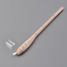

CHUSE M66 Microblading Pen 12 SLOPED Disposable pencil With Sterilized Microblades for Eyebrow Lips semi-permanent makeup PMU