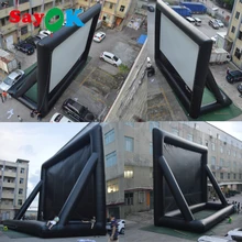 2019 Outdoor PVC movie screen inflatable front and rear projection screen, inflatable projector screen cinema screen for sale 2019 Outdoor PVC movie screen inflatable front and rear projection screen, inflatable projector screen cinema screen for sale