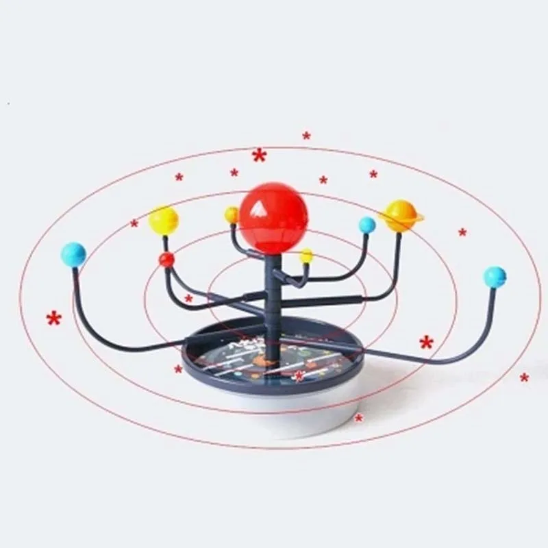 

Kids Educational Toy Simulation Solar System Model Science Explore Toys Children's 3D Puzzle Teaching Aids Baby Creative Gifts