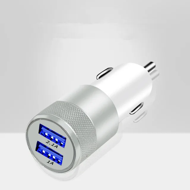 SUPTEC 2.1A двойной зарядное устройство USB с светодиодный дисплей Универсальный мобильный телефон автомобильное зарядное устройство для Xiaomi samsung iPhone 6 7 8 Plus планшет - Тип штекера: Red