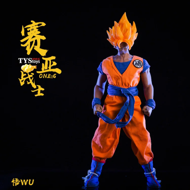 1/6 весы коллекционный полный набор японского аниме Dragon Ball Saiyan воин Сон Гоку/Вегета голова комплект одежды для 12 ''фигурка тела