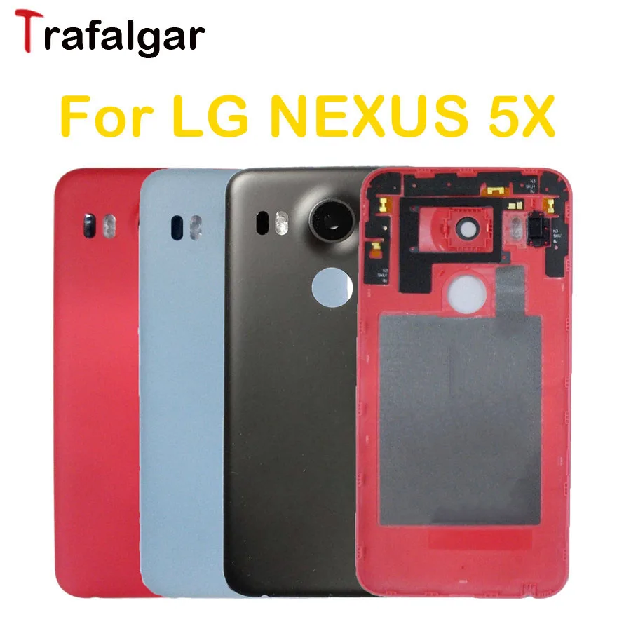 Для LG Google Nexus 5 крышка батареи D820 D821 Задняя крышка корпуса Корпус задняя дверь чехол для LG Nexus 5X крышка батареи H790 H791