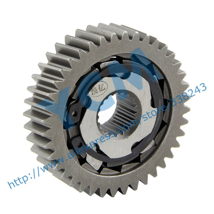 

Fuel-efficient Sliding Gear GY6 125 150cc Scooter Engine Modify 152QMI 157QMJ Scooter Parts 40 teeth AOYI Drop Shipping