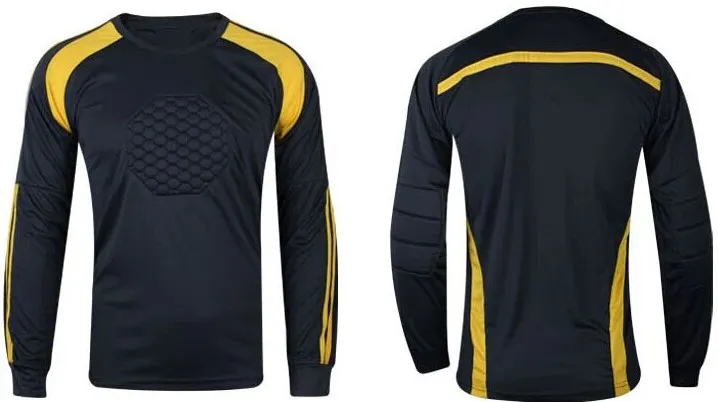 youth long sleeve padded football shirt
