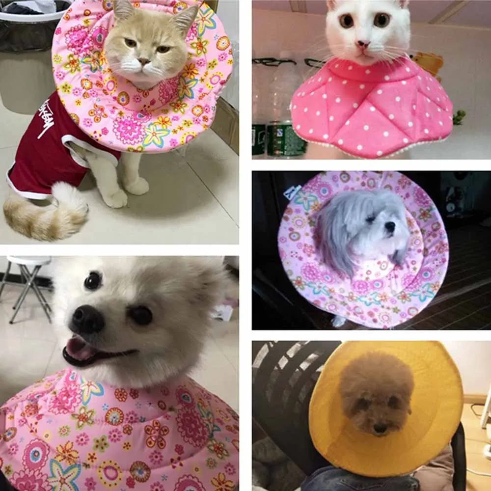 Pet Medical Collar Elizabeth Dog Collar Dog Cat Protection Elizabeth Circle (4)