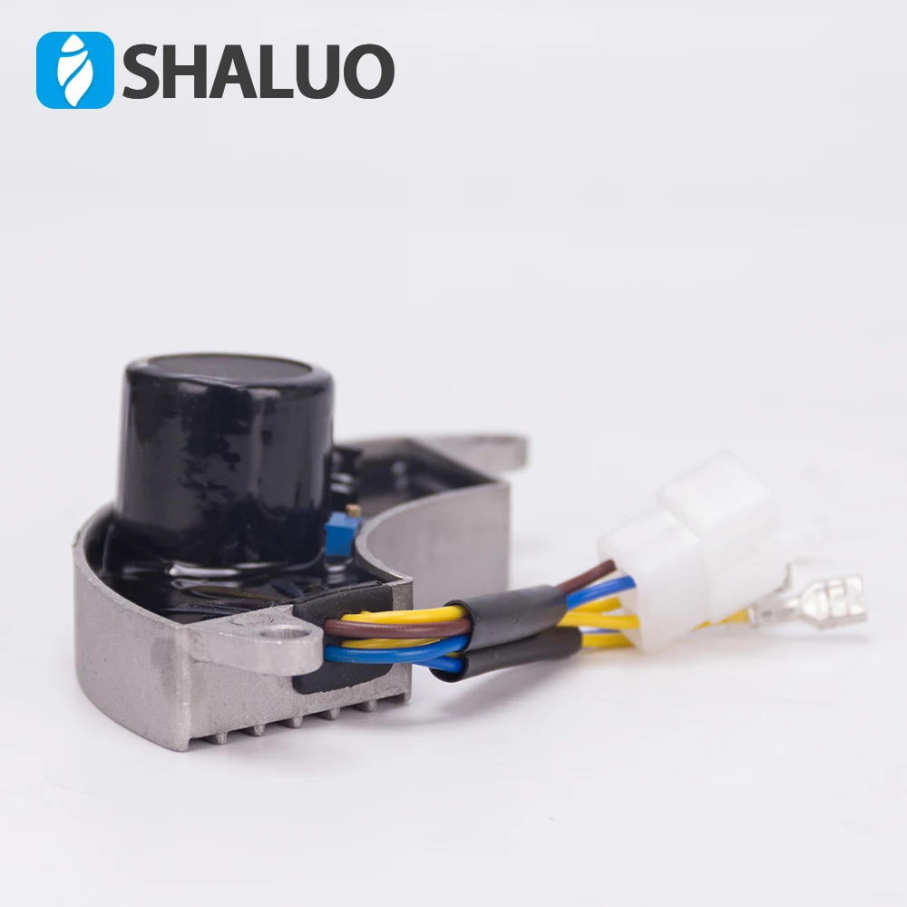 Gerador a Gasolina Regulador de Tensão Estabilizador de Alumínio Monofásico Automática Case Avr 5kw 188f AVR 5kw 188F Gerador A Gasolina monofásico