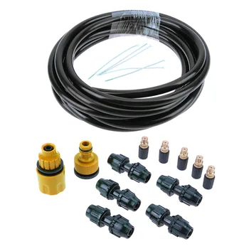 

5m Sprinkler Outdoor Garden Supplies Misting Cooling System Mist Nozzle Sprinkler Water Kits System