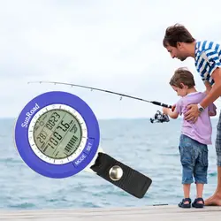 Цай Рыбалка барометр Multi-function ЖК-Цифровой Уличный барометр для рыбалки альтиметр термометр
