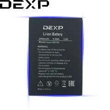 DEXP 100% Original ES155 2000mAh New Battery For DEXP ES155 Mobile Phone High quality Battery Replacement+Tracking Number