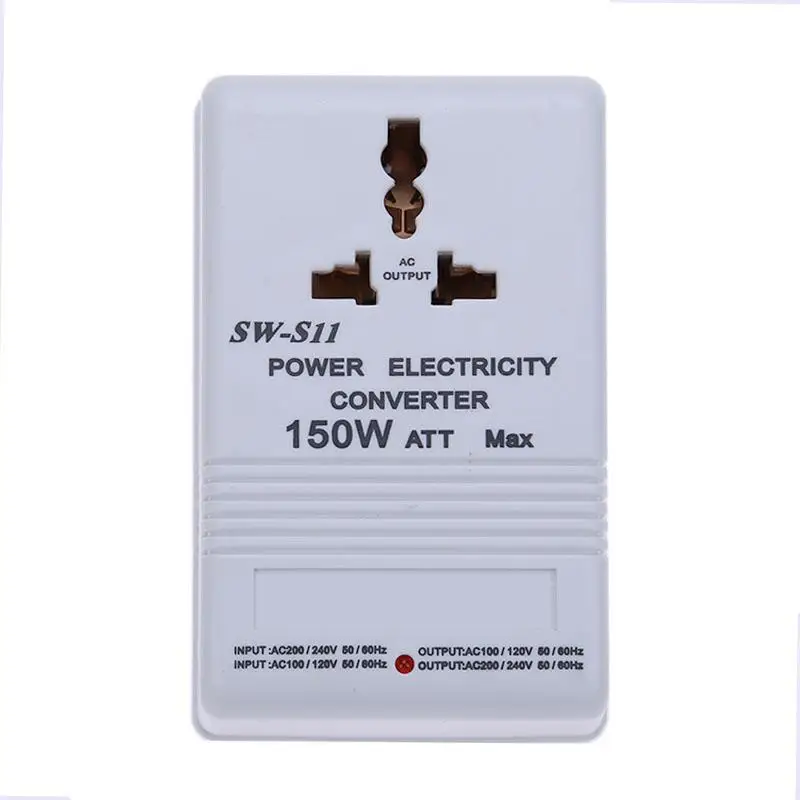 

150W Limited Power 220V to 110V Both-Directional Voltage Converter Adapter Voltage Transformer