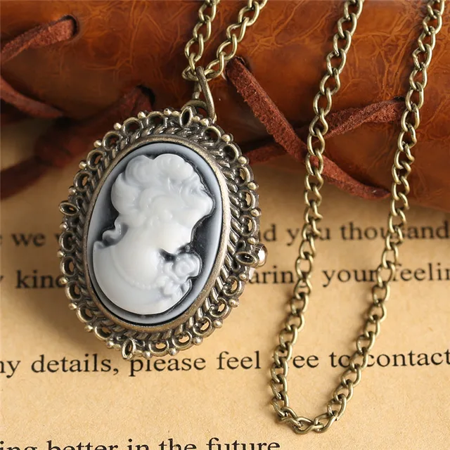Vintage Elegant Pretty Beautiful Women Pattern Small Mini Quartz Pocket Watch fo Vintage Elegant Pretty Beautiful Women Pattern Small Mini Quartz Pocket Watch fo