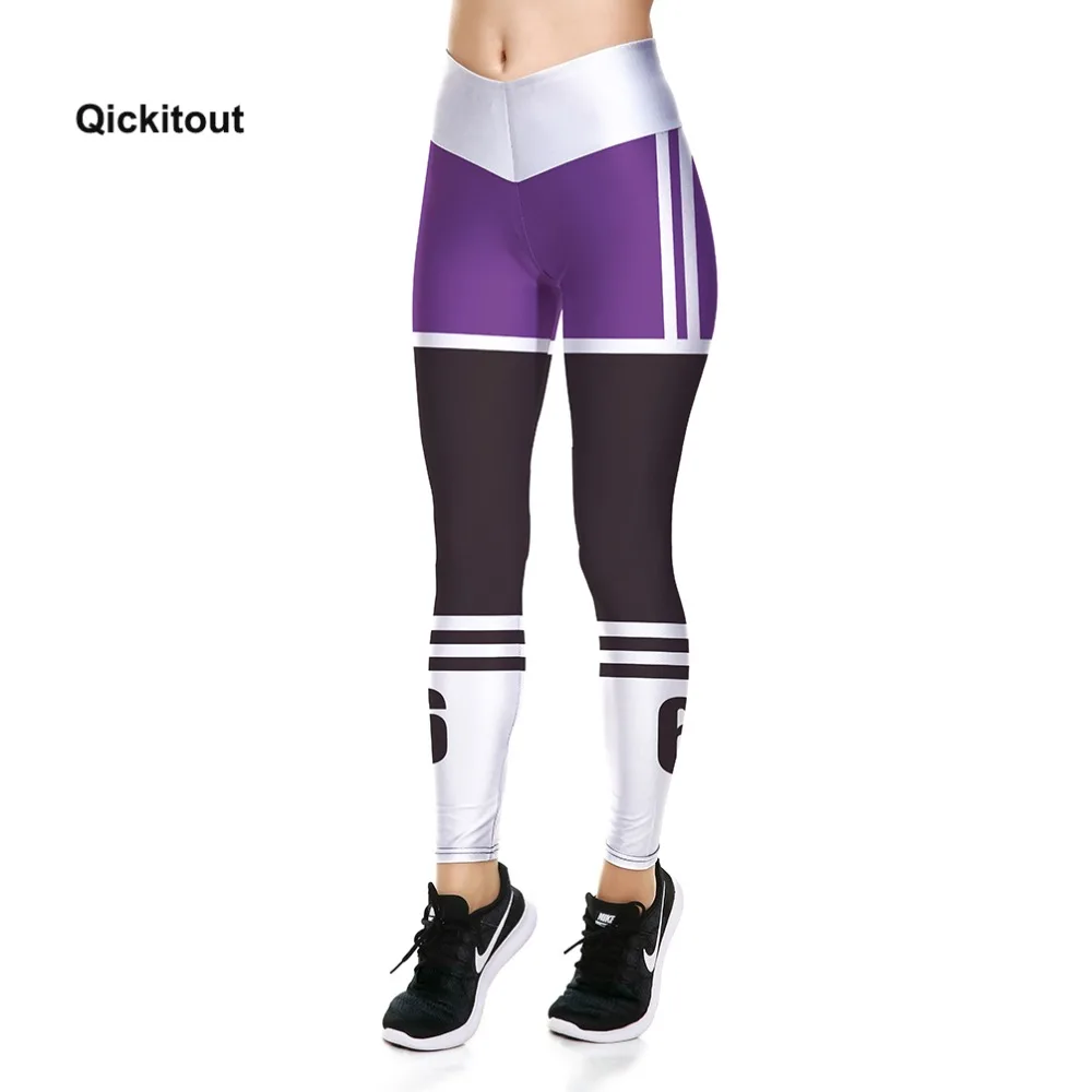 

2018 Fashion Women Fitness High Waist Leggings Women Summer Pants Purple Black Stripe Pants Casual Long Pants Plus Size