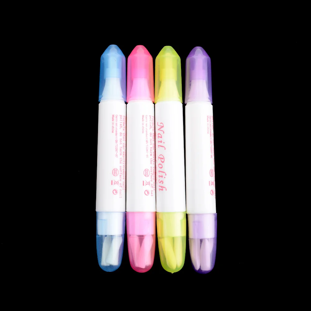 

1pc Nail Art Gel Nail Polish Remover Pen Manicure Cleaner Nail Polish Corrector Remover Pen UV Gel Polish Remover Wrap Tool