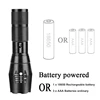 Powerful Led Flashlight XM-L T6 Tactical Torch Waterproof Flashlights 5-Modes Zoomable Light  18650 Rechargeable Battery Or AAA ► Photo 2/6
